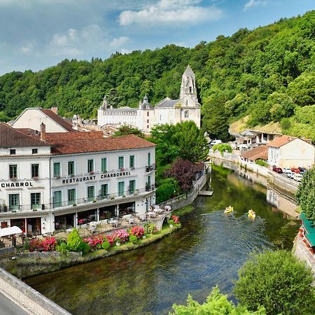 Hotel Restaurant Charbonnel Brantome Luaran gambar