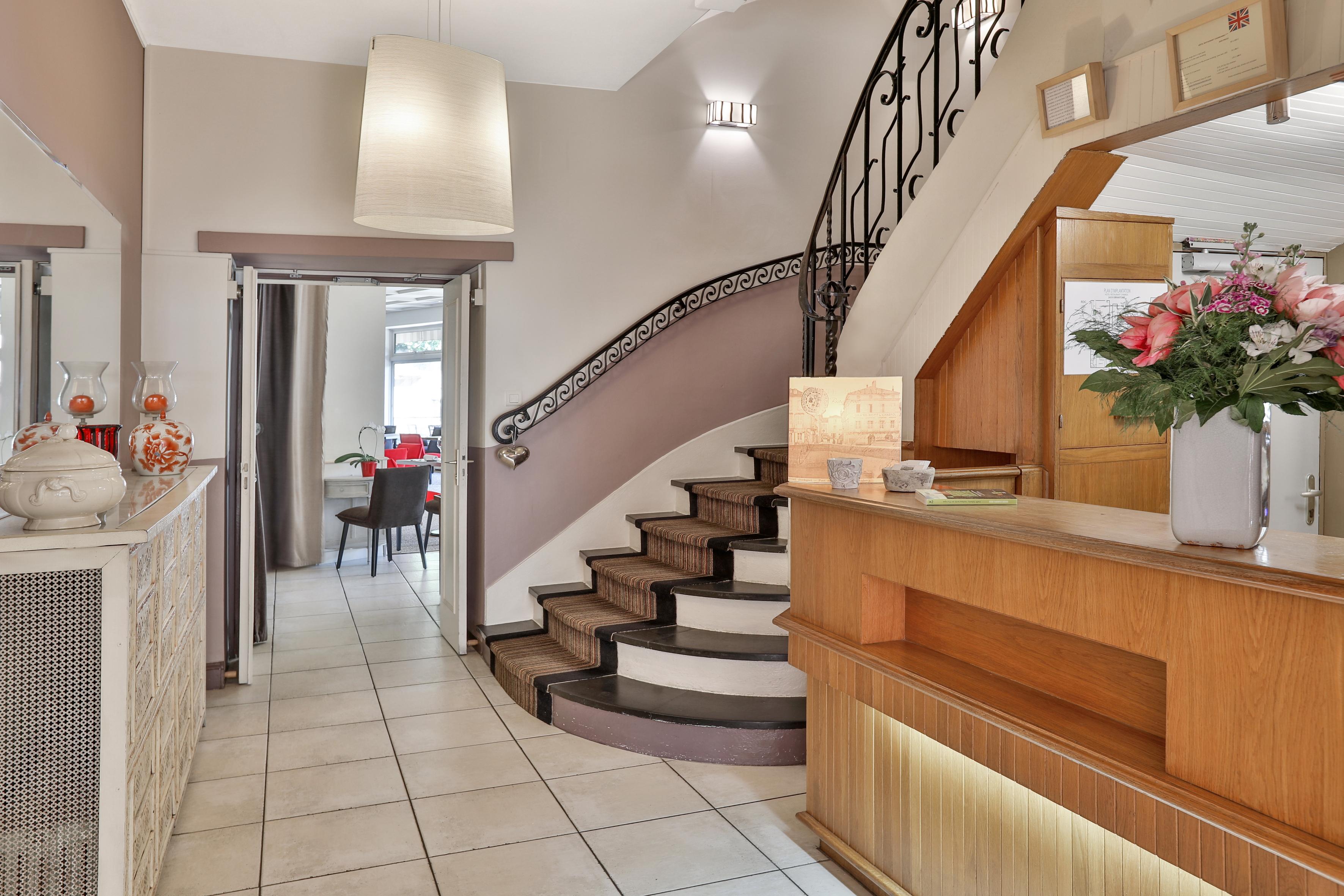 Hotel Restaurant Charbonnel Brantome Luaran gambar