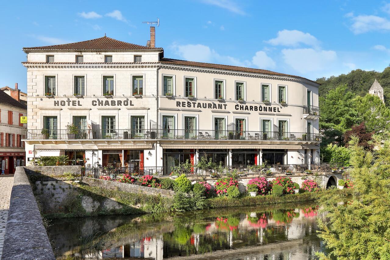 Hotel Restaurant Charbonnel Brantome Luaran gambar
