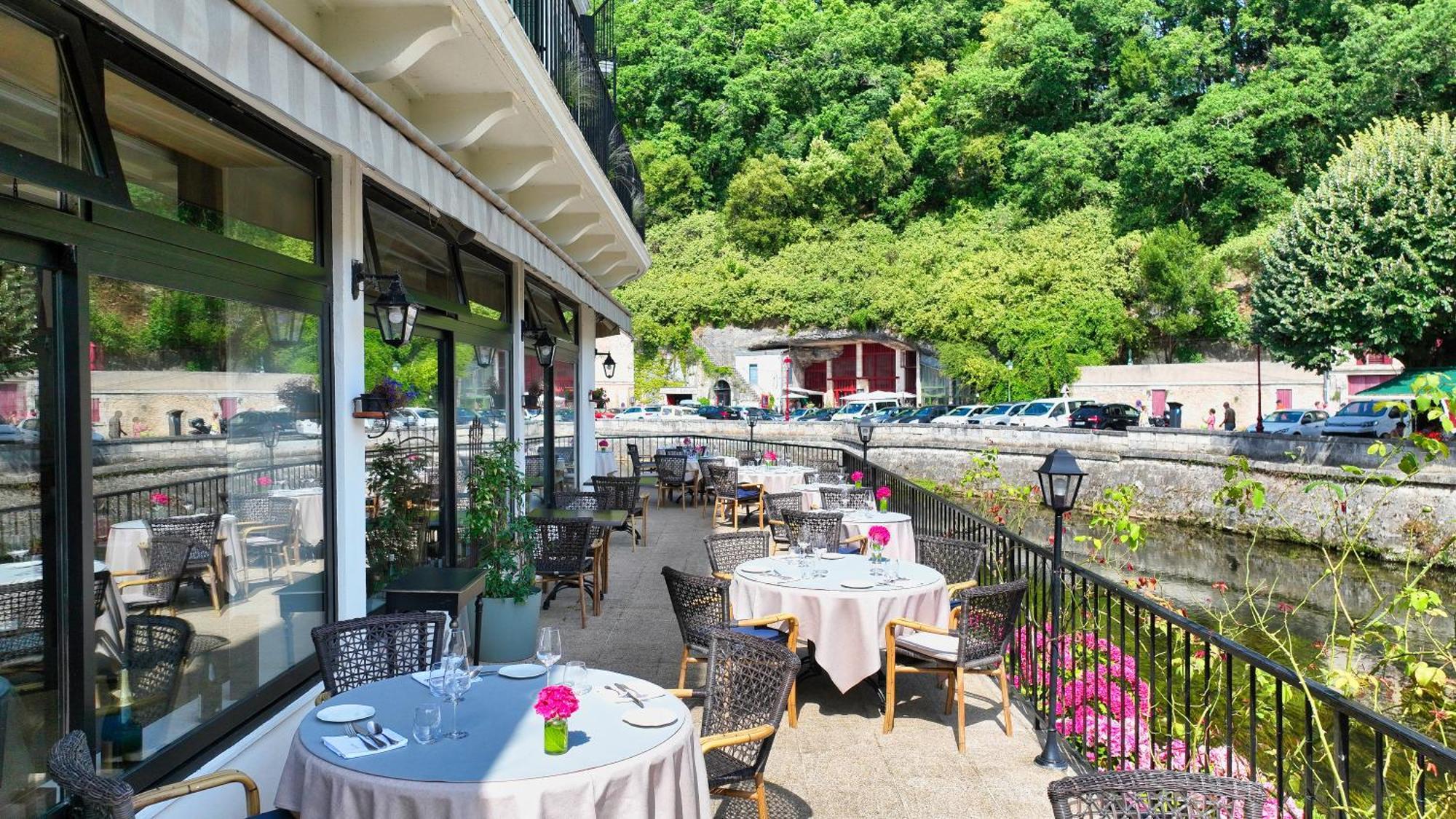 Hotel Restaurant Charbonnel Brantome Luaran gambar
