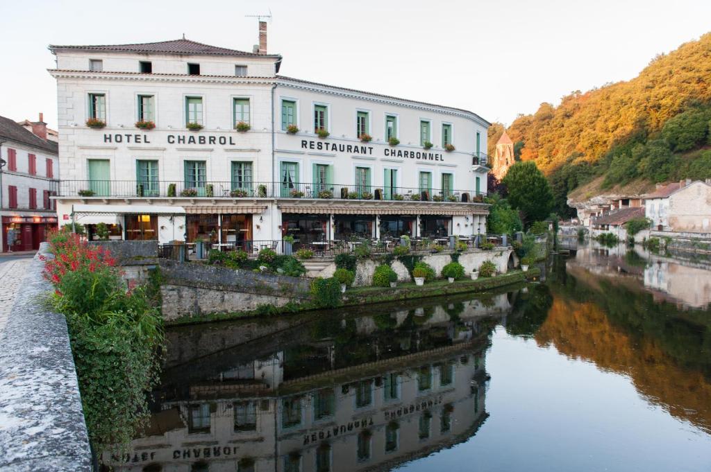 Hotel Restaurant Charbonnel Brantome Luaran gambar