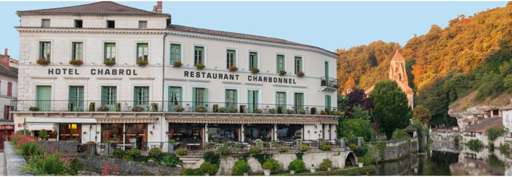 Hotel Restaurant Charbonnel Brantome Luaran gambar