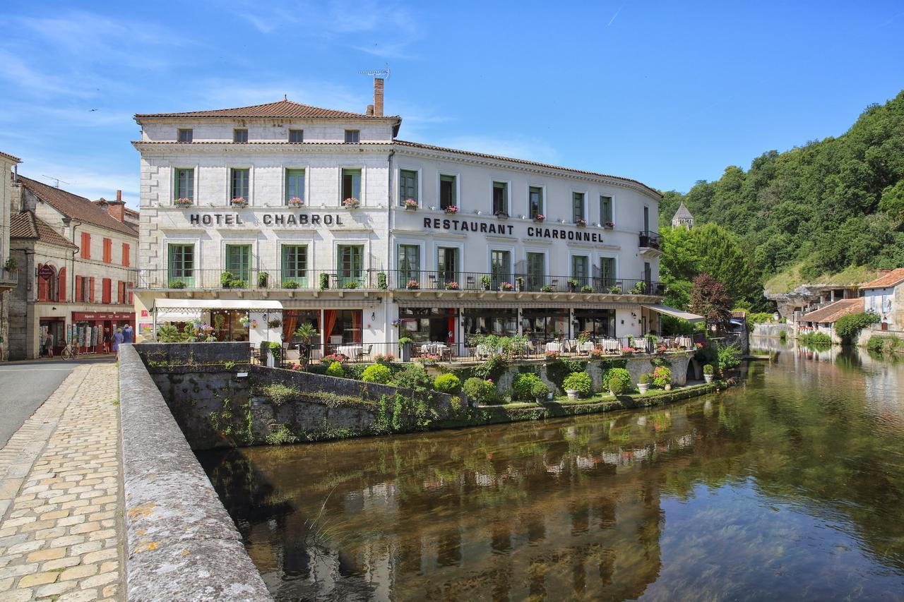 Hotel Restaurant Charbonnel Brantome Luaran gambar